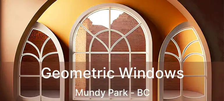 Geometric Windows Mundy Park - BC