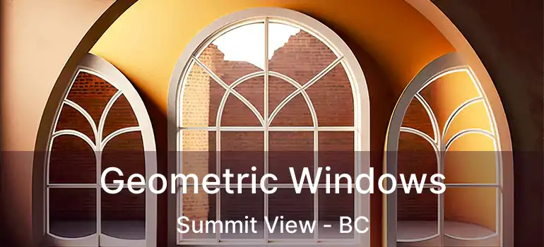  Geometric Windows Summit View - BC