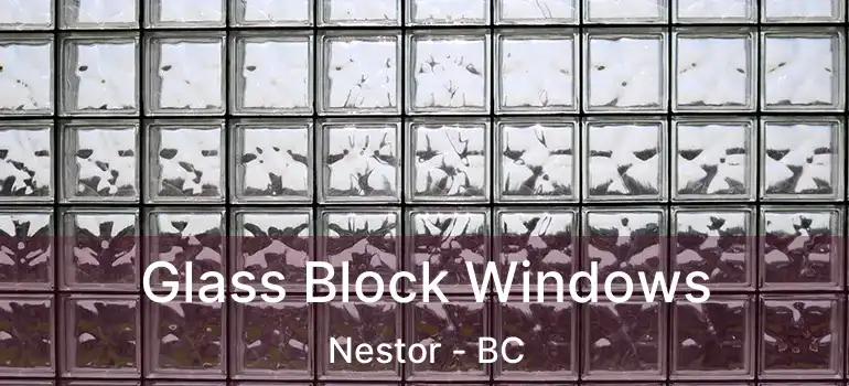  Glass Block Windows Nestor - BC