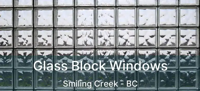  Glass Block Windows Smiling Creek - BC