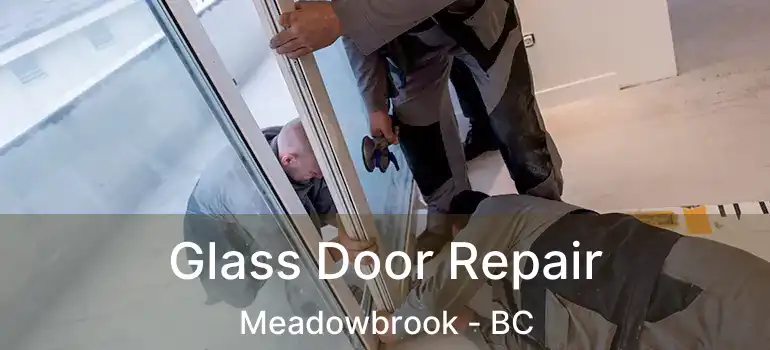  Glass Door Repair Meadowbrook - BC