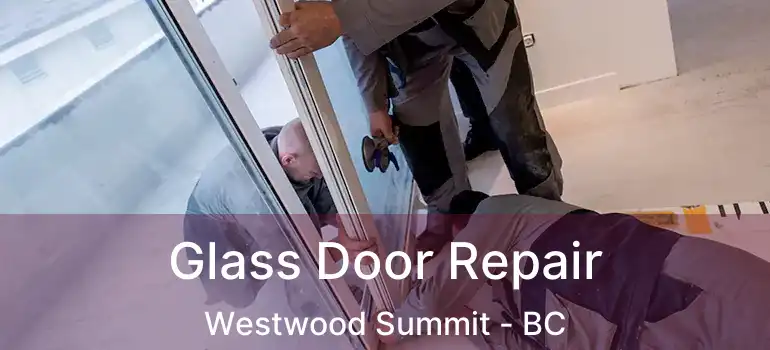 Glass Door Repair Westwood Summit - BC