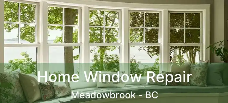  Home Window Repair Meadowbrook - BC