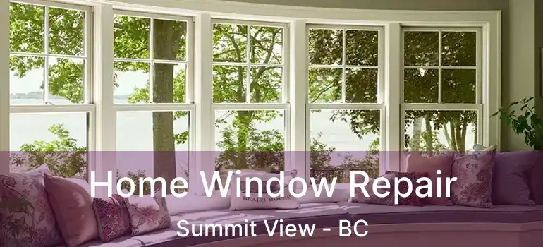  Home Window Repair Summit View - BC