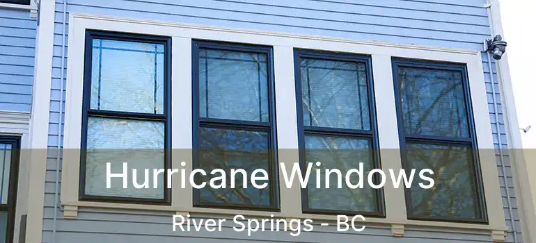  Hurricane Windows River Springs - BC