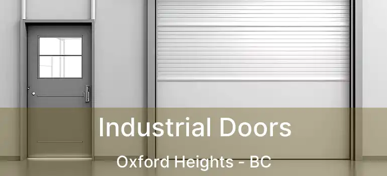  Industrial Doors Oxford Heights - BC