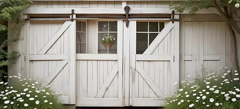 Rear Barn Door Repair in Coquitlam, BC