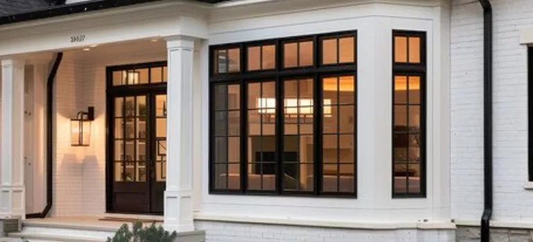 Black Windows For House in Summit View, BC
