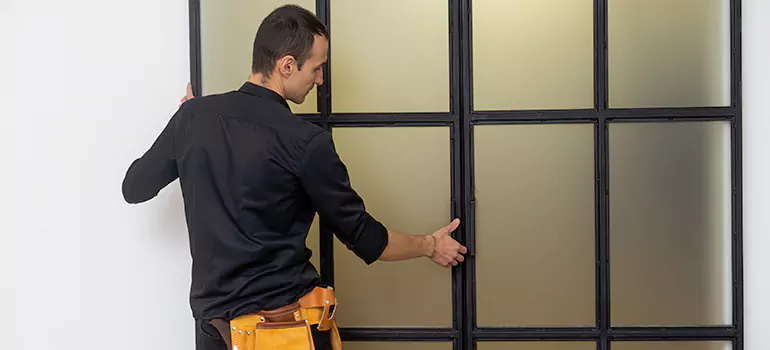 Patio French door installation in Coquitlam, BC