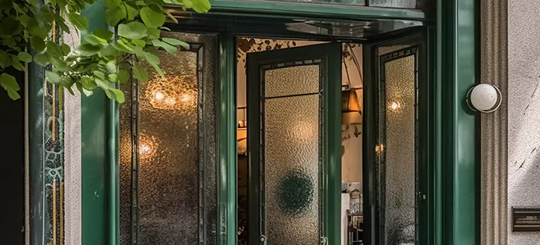 Frosted Pantry Door in Coquitlam, British Columbia