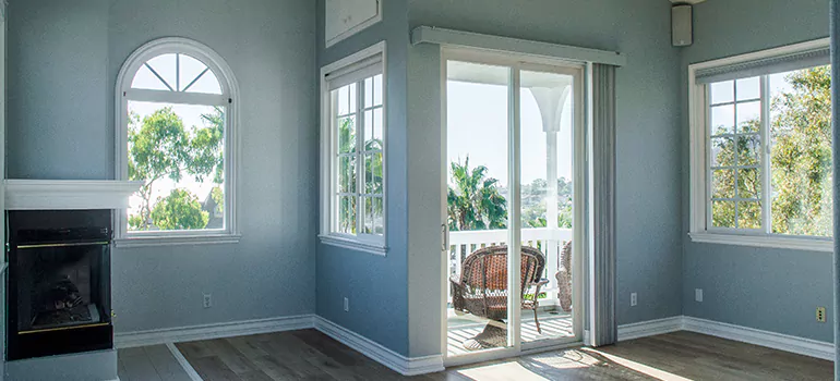 Tempered Glass Sliding Door inCoquitlam, British Columbia