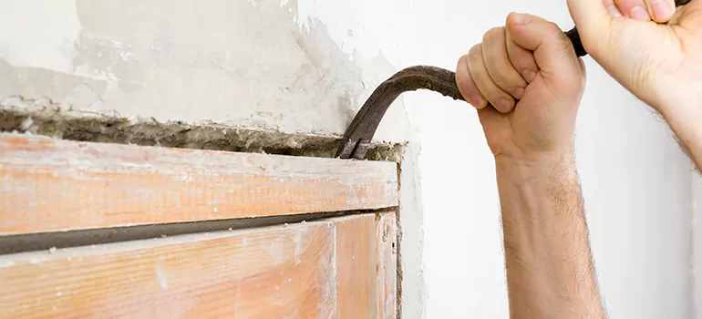 Wooden Garage Door Repair in Coquitlam, British Columbia