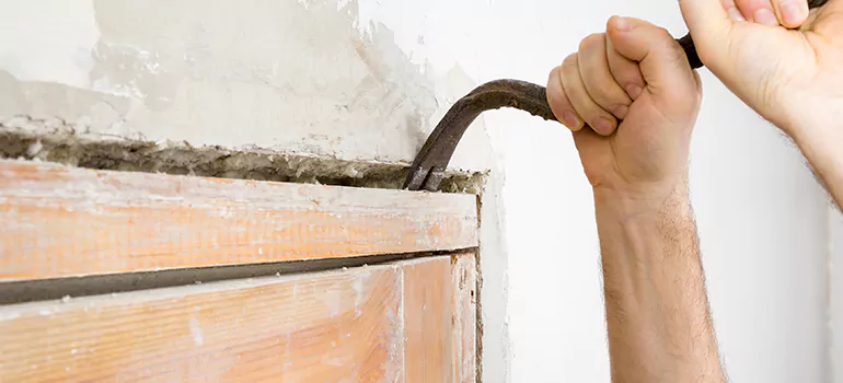 Metal Door Jamb Repair in Coquitlam, BC