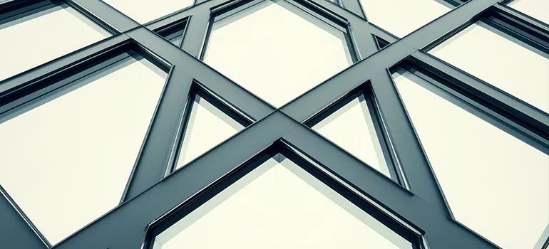 Geometric Window Shades in Summit View, BC