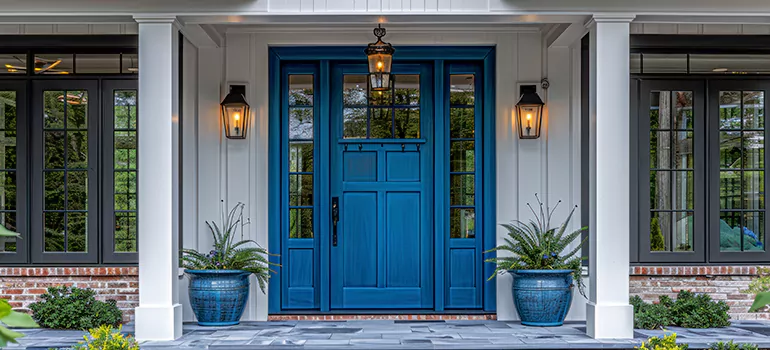 Fiberglass Hurricane Doors Installation in Summit View, BC