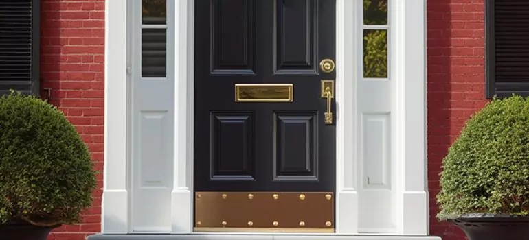 Commercial Door Kick Plate Installation in Coquitlam, BC