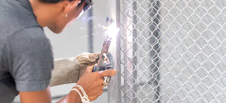 Commercial Mesh Door Repair in Coquitlam, BC