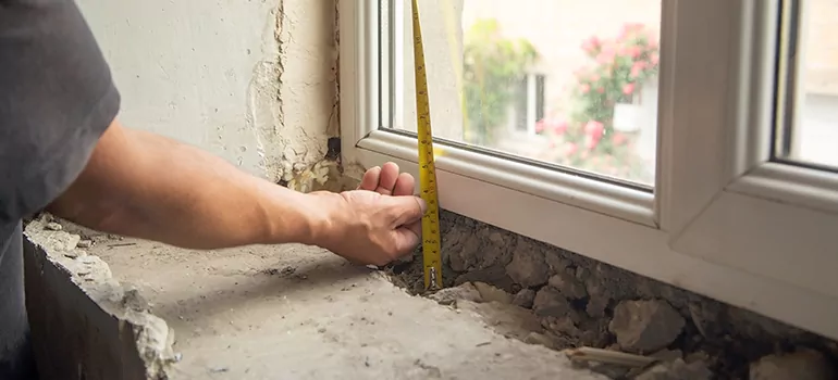 Window Sill Without Apron in Summit View, BC
