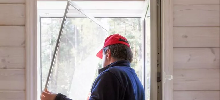 Expandable Window Screen Installation in Meadowbrook, British Columbia