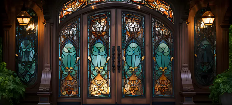 Wrought Iron Storm Door in Coquitlam, BC