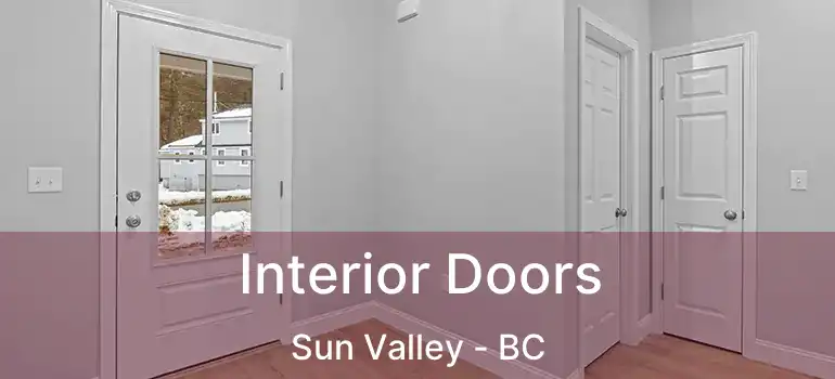  Interior Doors Sun Valley - BC