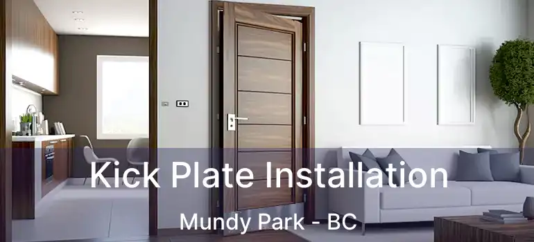  Kick Plate Installation Mundy Park - BC