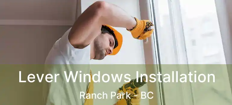  Lever Windows Installation Ranch Park - BC