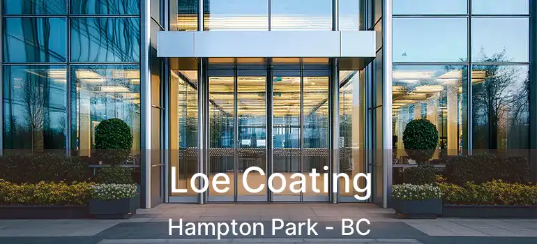  Loe Coating Hampton Park - BC