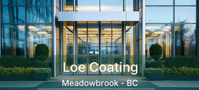  Loe Coating Meadowbrook - BC