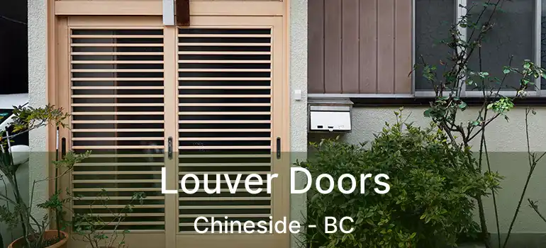  Louver Doors Chineside - BC