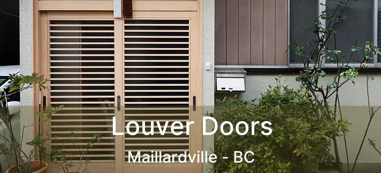  Louver Doors Maillardville - BC