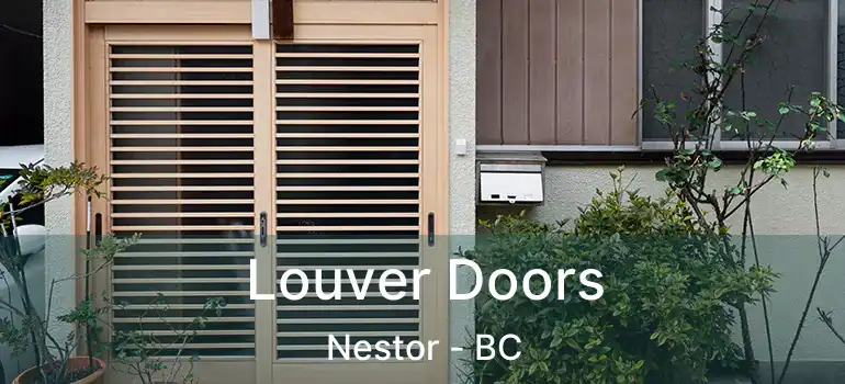  Louver Doors Nestor - BC
