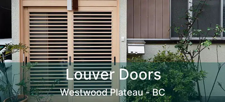  Louver Doors Westwood Plateau - BC