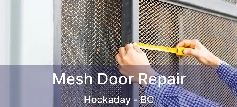  Mesh Door Repair Hockaday - BC