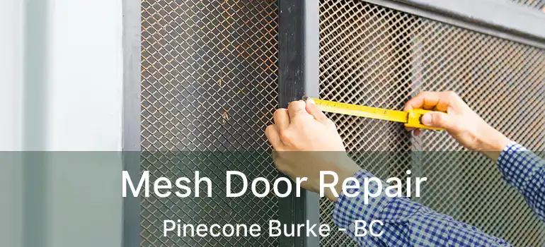  Mesh Door Repair Pinecone Burke - BC