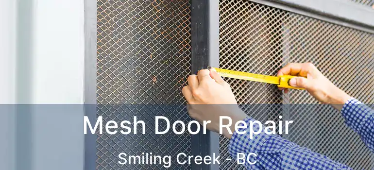  Mesh Door Repair Smiling Creek - BC
