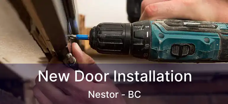  New Door Installation Nestor - BC