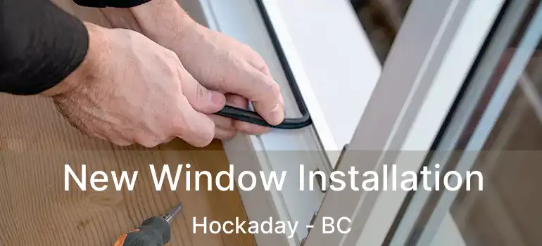  New Window Installation Hockaday - BC
