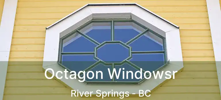  Octagon Windowsr River Springs - BC