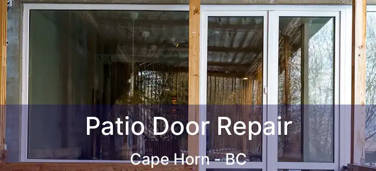  Patio Door Repair Cape Horn - BC