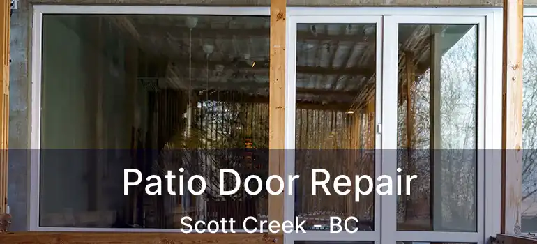  Patio Door Repair Scott Creek - BC