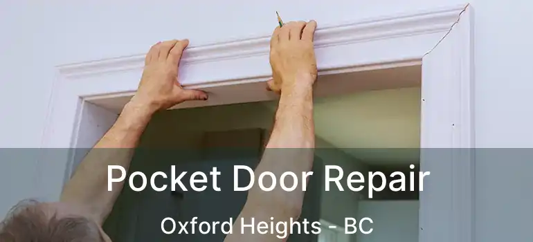  Pocket Door Repair Oxford Heights - BC