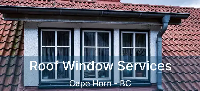  Roof Window Services Cape Horn - BC