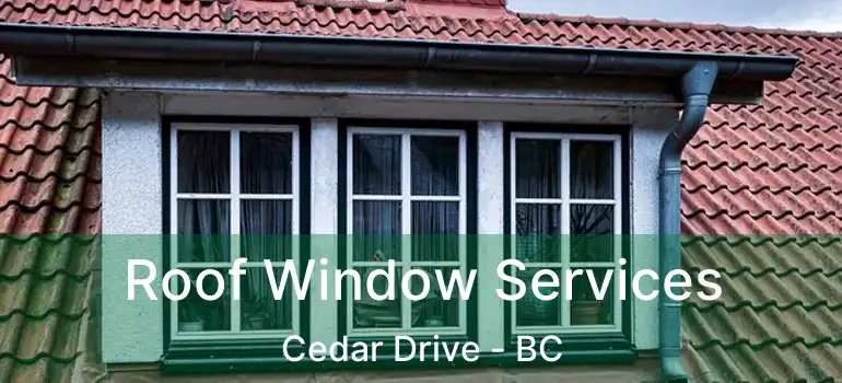  Roof Window Services Cedar Drive - BC