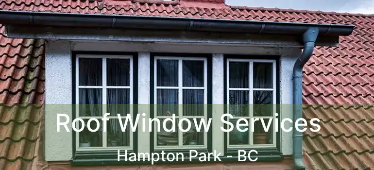  Roof Window Services Hampton Park - BC