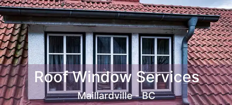  Roof Window Services Maillardville - BC