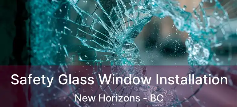  Safety Glass Window Installation New Horizons - BC