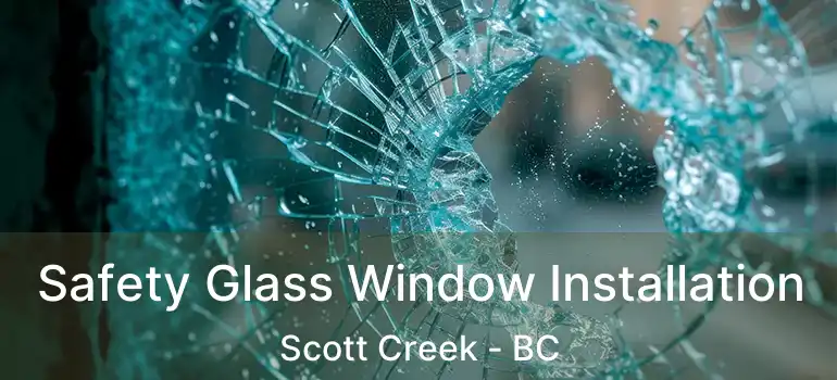  Safety Glass Window Installation Scott Creek - BC