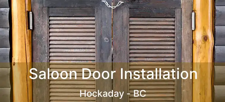  Saloon Door Installation Hockaday - BC