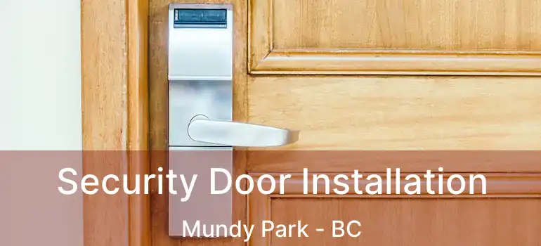  Security Door Installation Mundy Park - BC